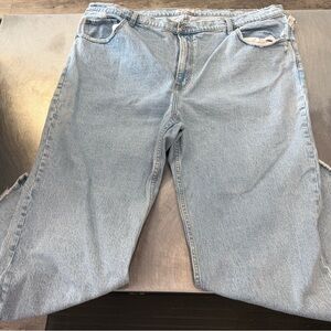 Abercrombie & Fitch Light Wash High Rise Jeans